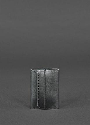 Шкіряний кард-кейс 1.1 чорний