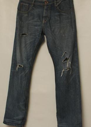 Next 34 джинсы из японского денима selvedge denim
