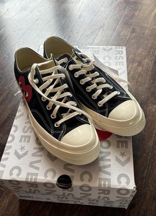 Converse x comme des garçons play chuck 70