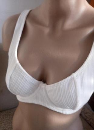 Верх от купальника,рубчик.