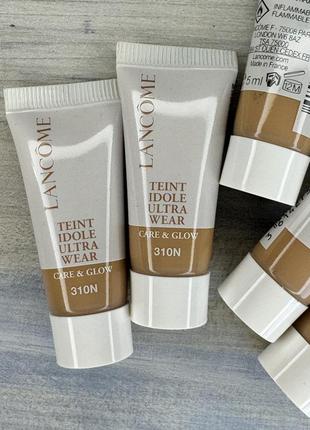 Lancωme teint ddole ultra wear care & glow поясняющий тональный крем spf 25