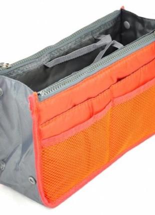 Органайзер сумка в сумку bag in bag maxi оранжевый