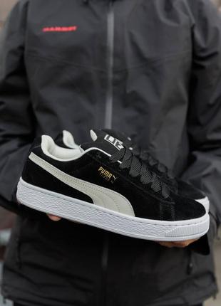 Кроссовки унисекс puma Backpack suede xl black white