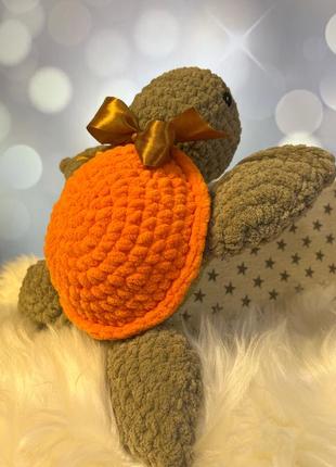 Игрушка крючком черепашка