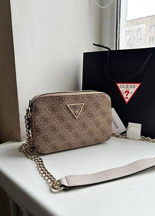 Сумка white guess noelle