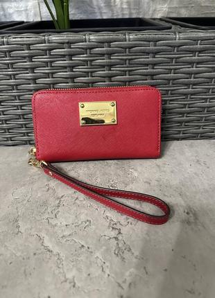 Кошелек портмоне michael kors оригинал из кожи сафьяно