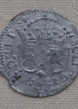 Польша 1 солид, 1616 г - сигизмунд iii, серебро1 фото