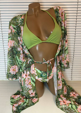 Комлект раздельный купальник + туника 6 цветов sisianna 9666хф