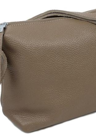 Женская кожаная сумка wallaby 25х20х12 см бежевый cl0046235