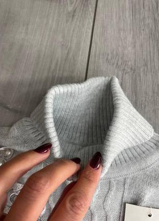 Теплий светр гольф на дівчинку 5