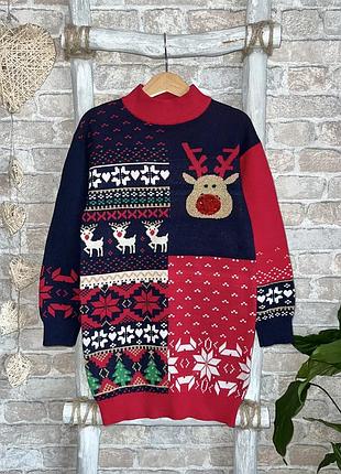 Новогодний 🎄 свитерик - тунику