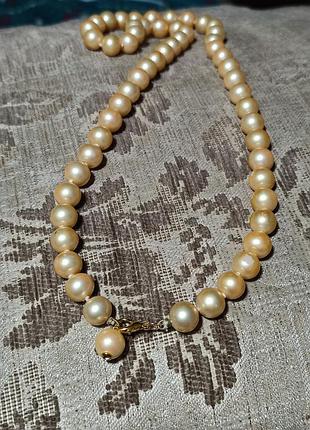 Кольє вінтаж перлина культивовані,намисто для жінок