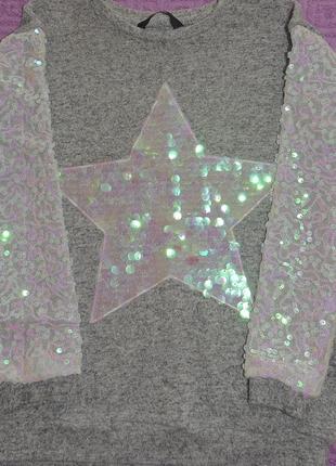 Свитшот фирмы george  на 8-9 лет  рост 128-135