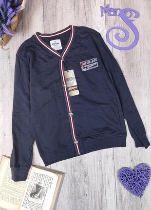 Кофта для мальчика soow серая размер 146 (11 лет)