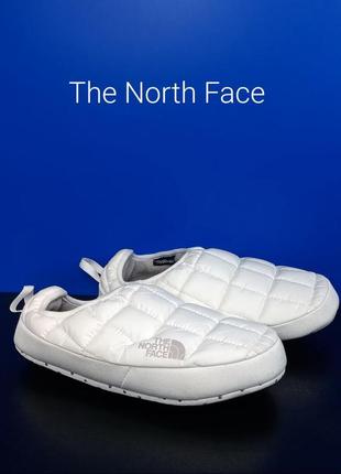 Женские тапочки the north face thermoball camp slippers thermoball tent mule v оригинал