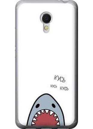 Чехол на meizu mx6 акула "4870t-259-5939"