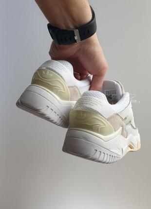 Кроссовки adidas niteball 2 • white beige •5 фото