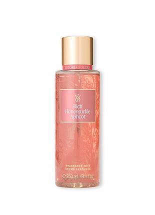 Міст вікторія сікрет rich honeysuckle apricot спрей для тіла victoria's secret оригінал