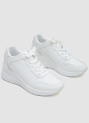 Кросівки жіночі, колір білий, 248rng03-13 фото