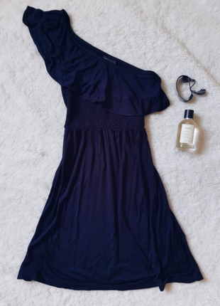 Синее платье mango, размер s