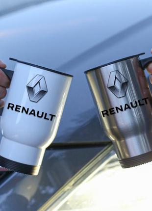 Термокружка  "renault " с принтом