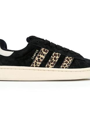 Кросівки adidas campus 00s black/leopard