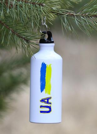 Спортивна фляга  "ua "