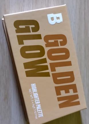 Палетка хайлайтеров от beauty bay golden glow