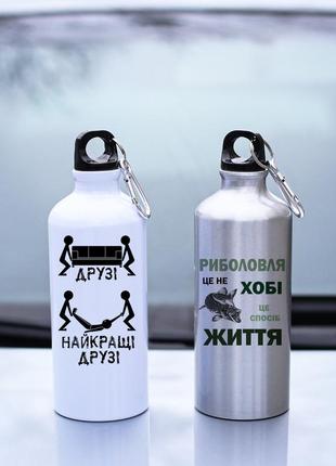 Спортивня металлическая фляга