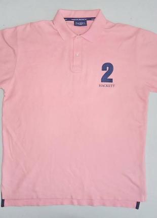 Футболка  hackett london polo 2 cotton (l-xl)