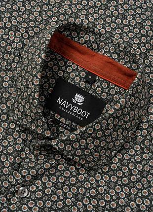Navyboot slim fit shirt  мужская рубашка