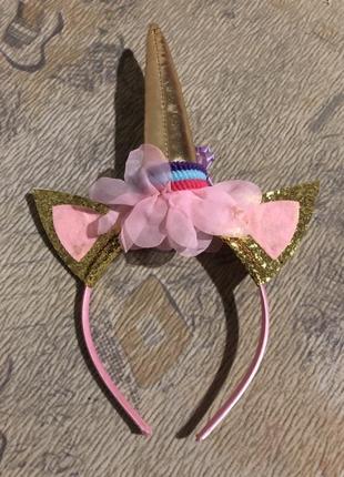 Детский обруч единорог