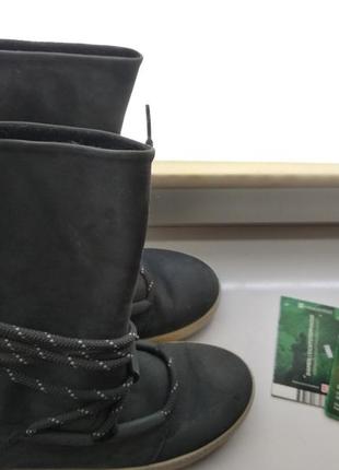 Ecco,primaloft,оригинал из натурального нубука, р. 37-37,5