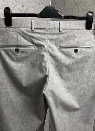 Серые брюки от бренда selected homme4 фото