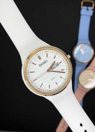 Женские часы skmei wt white