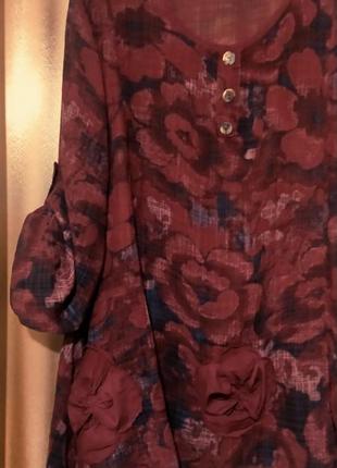 Женская блузка италия. бохо