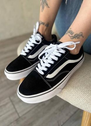 Женские кроссовки vans old school classic