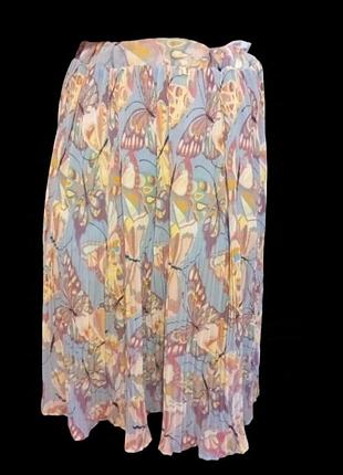 Спідничка плісе максі xs s
