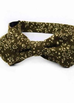 Галстук-бабочка handmade 12 см хаки cl0083015