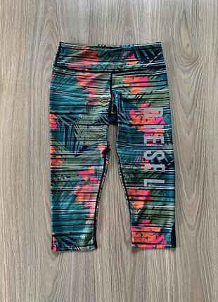 Женские спортивные беговые бриджи diesel