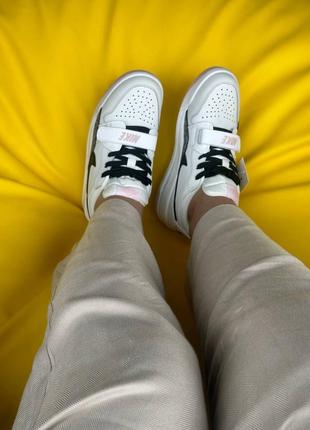 Женские кроссовки nike legacy 312 low white/pink4 фото