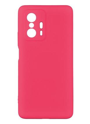 Чохол full case no logo with frame для xiaomi 11t колір 38, shiny pink