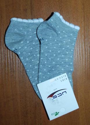 Укорочені шкарпетки р. 3 горошки юск ucs