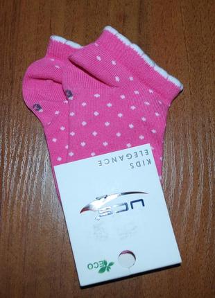 Укорочені шкарпетки р. 3 горошки юск ucs