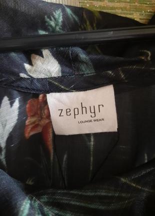 Блуза zephyr lounge wear  шелк+лен 4