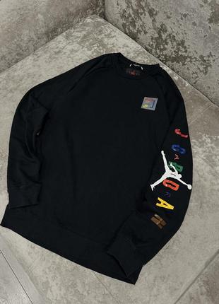 Легкий свитшот лонгслив nike air jordan