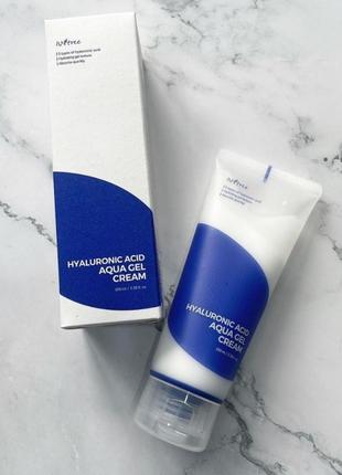 Гель-крем з гіалуроновою кислотою  та скваланом Bioaqua hyaluronic acid креми aqua gel cream