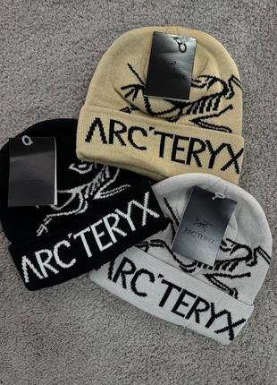 Шапка arcteryx / шапки Арктерикс/ новые/ шапка зимняя/ шапка на зиму