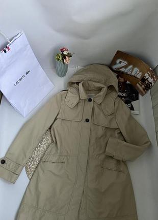 Жіночий стильний тренч, бежевий плащzara 🤎