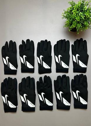 Сенсорные перчатки nike black5 фото